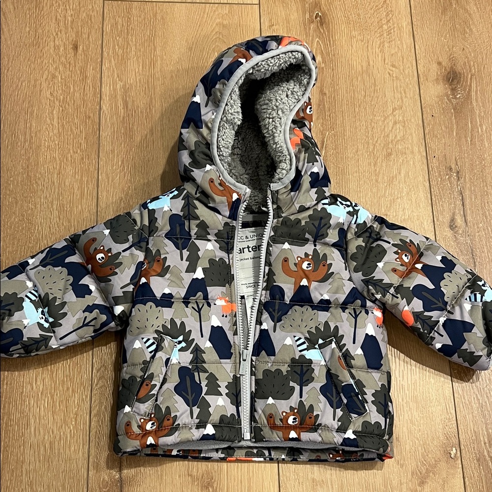Carter's Forest Friends Hooded Jacket